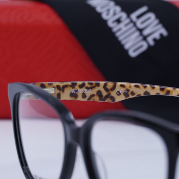 Final Price! Moschino MOL509 080700 Black Eyeglasses 54mm - Picture 10 of 12
